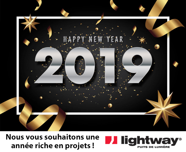 Puit de lumière Lightway - voeux 2019